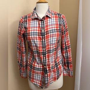 J crew woman’s button down shirt